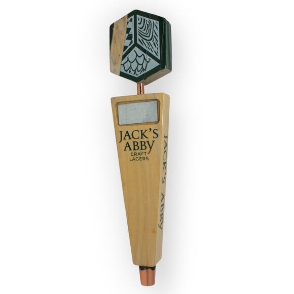 Jack's Abby Craft Lagers Beer Tap Handle 12" Framingham Massachusetts - Picture 7 of 7